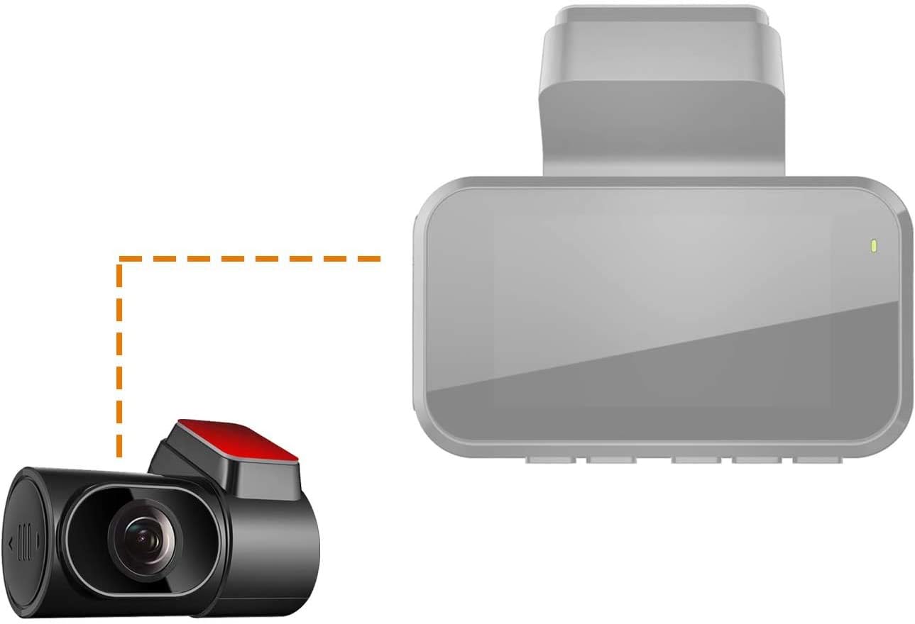 Rexing Rear View Camera, for V5 Premium 4K Modular Capabilities Car Dash Cam | 1080p | Modular Add-On | Night Vision | 170° Wide Angle