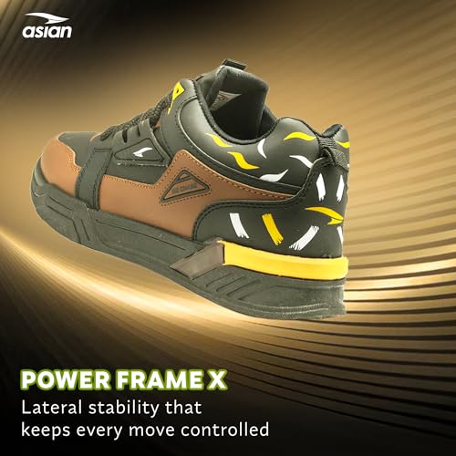 Image of ASIAN Men CHICAGO-11 Stylish Casual Mid Top Sneakers and Trendy Shoes with Laces for Men & Boys | Perfect for Wearing to Outings, and Comfortable All-Day Use, Stylish and Durable