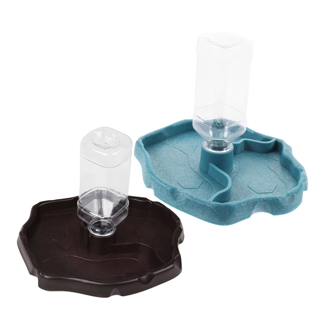 Abreuvoir automatique pour tortues Toyvian : lot de 2 mangeoires et bols à eau pour reptiles