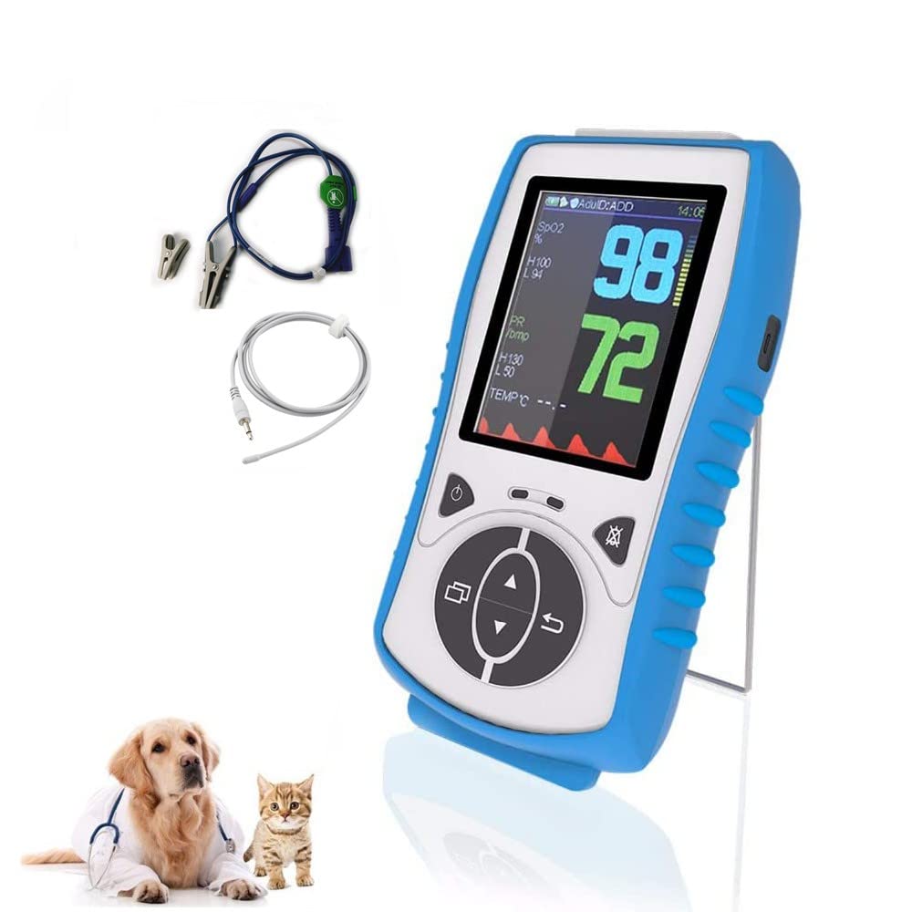 Amazon.co.jp: 3in1ハンドヘルド獣医パルスオキシメータ獣医Spo2PR温度