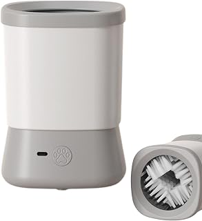 Dog Paw Washer, Dog Paw Cleaner Cup, Automatic PAW Cleaner Cup for Dogs, Anti-slash Two-Speed Pet Foot Bath Supplies for Dog Supplies for Camping Outdoor Travel