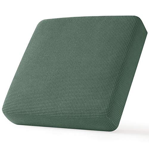Image of CHUN YI Stretch Chair Couch Cushion Cover Suitable for Armchair, Sofa Seat Slipcover with Spandex Jacquard Fabric(Small,Dark Cyan)
