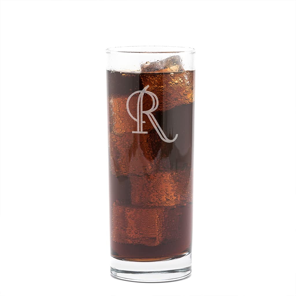 Personalised Highball Glass/Engraved Highball Glass/Personalised Birthday Gifts For Gin Lovers/Personalised Initial Gifts