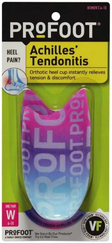 ProFoot Achilles Tendonitis Women's Orthotic Heel Cup, 1 ea