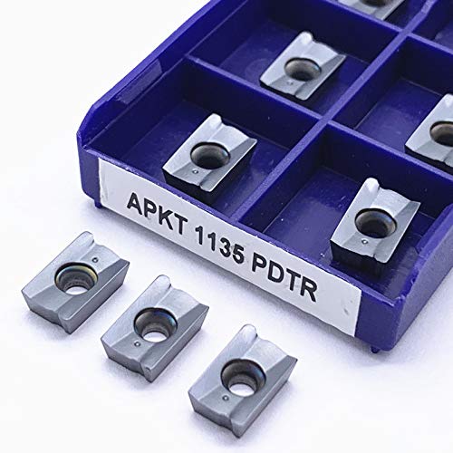 Herramienta de torno APKT1003 PDTR LT30 carburo para fresado miniatura 2