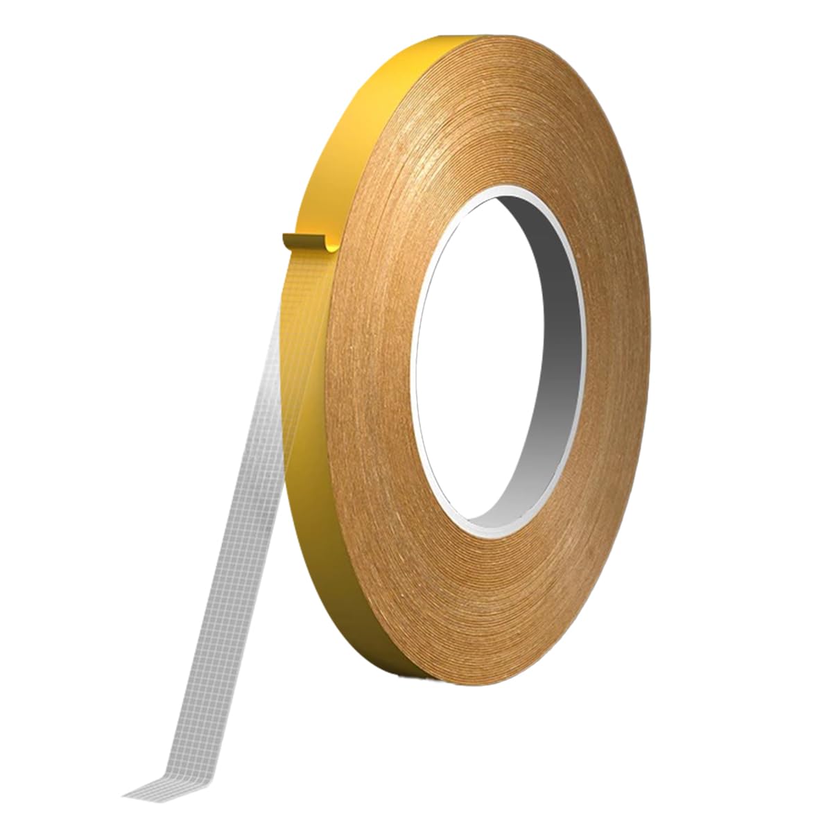 Kiyanest Double Sided Fabric Tape Heavy Duty Carpet Tape Curtain Hemming Tape Hemming Tape for Curtains Rug Tape for Hardwood Floors Laminate Tiles 10mm 20M