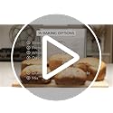 CUCKOO Bread Maker Machine with 15 Menu Options + 3 Crust Colors, 2 lbs Bread Machine with Automatic Fruit & Nut Dispenser, Includes 6 Accessories, Ideal Breadmaker for Sourdough (CBM-AAB101S)