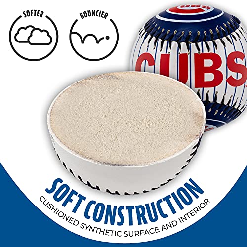 Image of Franklin Sports MLB Team Soft Baseballs - Team Logo - Fan Shop Toy Baseball for Kids - Decoration for Desks and Office
