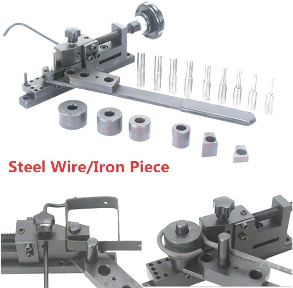 Universal Bending Bender Manual Mounting Bending Machine DIY Metal Machine Curved Wire Bending Steel Plate 3