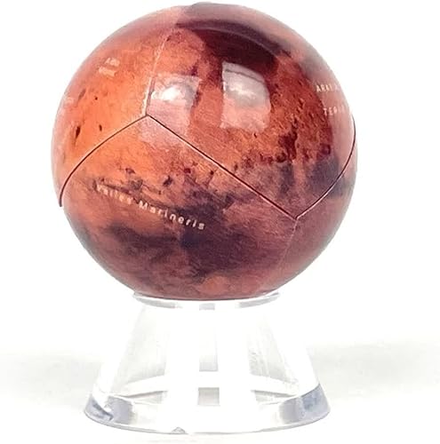 Mini globo de Marte - Minigotor magnético Snapspheres de 4 cm