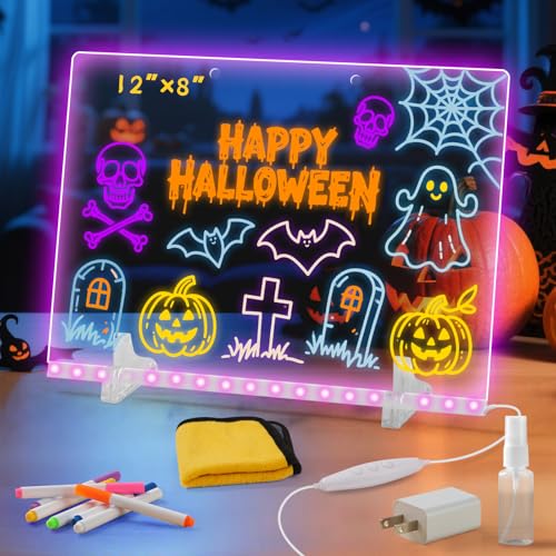 Lumiboard Led Drawing Board with 7 Colors,12