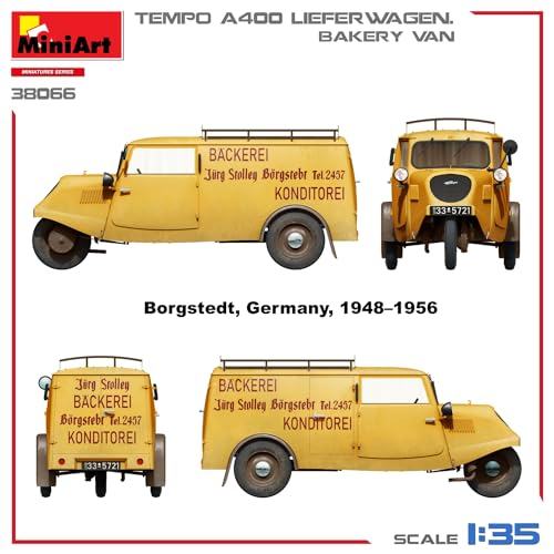 Maquette Tempo A400 MiniArt pour diversifier une collection de modèles réduits