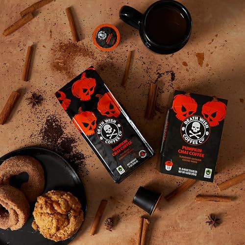 Image of Death Wish Coffee - Ground Pumpkin Coffee (18 Ounce)