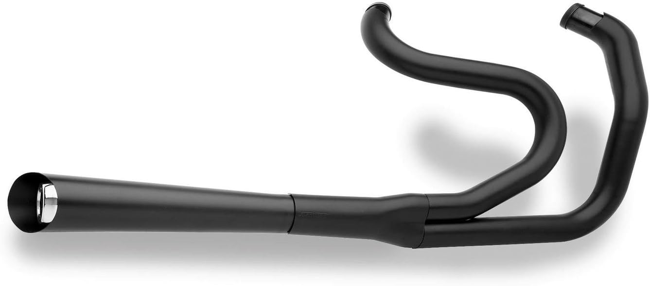 Supertrapp 2:1 Supermegs Exhaust (Black Ceramic) for 12-17 Harley FLSTC