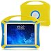 VAKOO iPad Mini Case, iPad Mini 3 2 1 Case Kids Proof Shockproof Drop Proof Soft Silicone Portable Light Weight Handle Case Cover for iPad Mini 3, iPad Mini Retina Display and iPad Mini (Yellow/Blue)