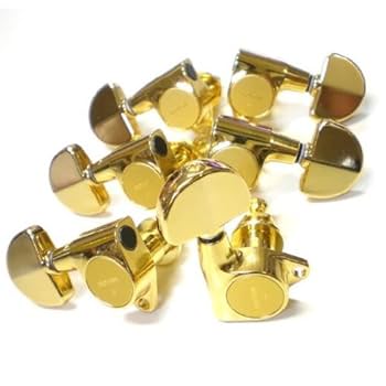 【新品未使用】GOTOH ゴールドペグ GOTOH クラシックギター ペグ 35G1600 2M(白ボタン) G(ゴールド
