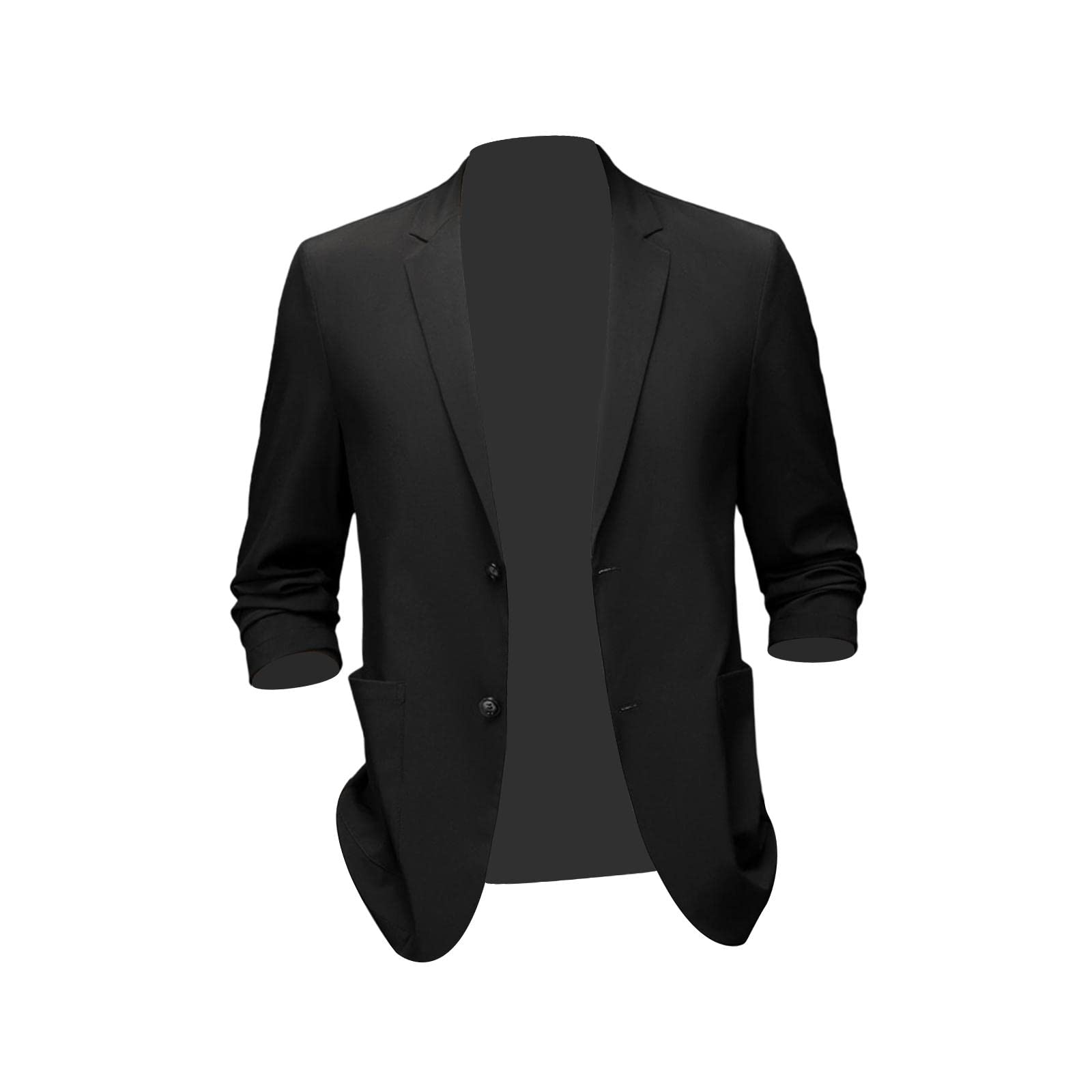 VISTORA Suit Jacket Men Mens Sport Coats and Blazers Suit for Party Office Festivals Black XL|Mens Clothing|Suits