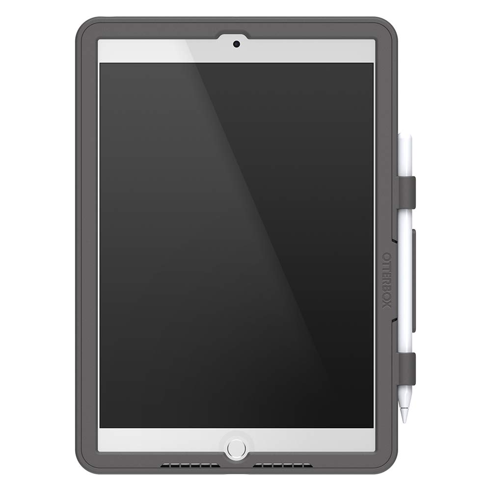 OtterBox Unlimited Folio Hülle für iPad 10.2 Zoll (9. 8. 7. Gen), Grau | Für iPad 10,2 Zoll (2021/2020/2019), mit Ständer und integriertem Displayschutz, stoßfest, ohne Retail Package