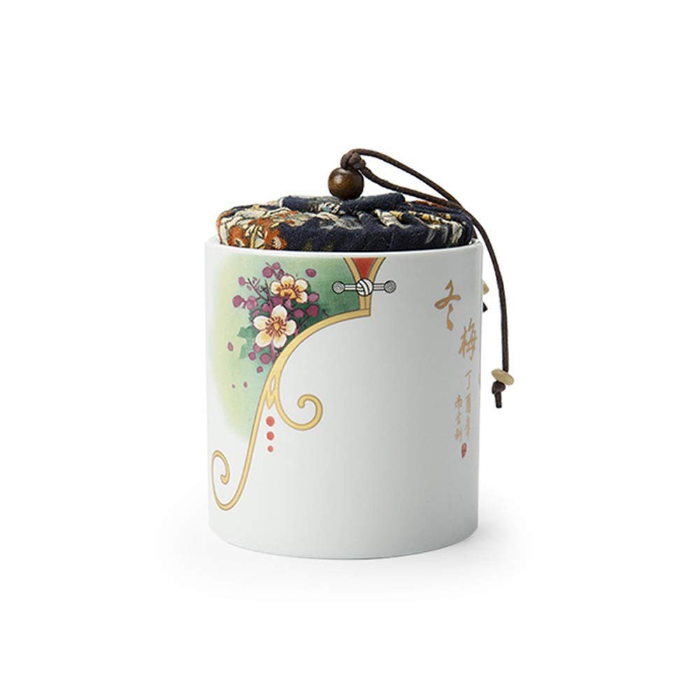 Urne de crémation adulte en céramique au design épuré pour le salon familial