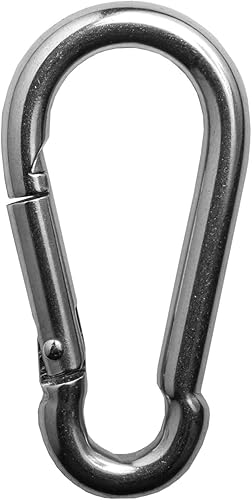 Miniatura 2 de Tectran Abrazadera TEC de 4 orificios para líneas de conexión tractor-remolque  Clip de acero inoxidable  Negro