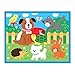 Mudpuppy Playful Pets – 12 Piece Puzzle with Reusable Zipper Pouch Featuring Colorful and Fun Illustrations of Pets Perfect for Easy Storage and Travel