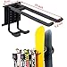 WALMANN Garage Storage Organization System Ski Wall Rack Up to 10 Pairs of Skis Mount Hanger Home Shed and Garage Snowboard Wall Rack Holds Up to 300 lbs