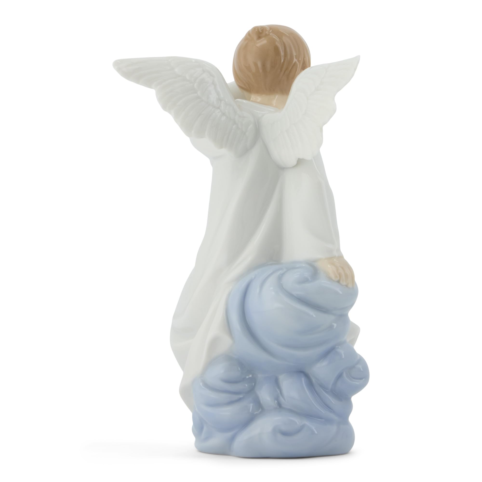 NAO Watching Over You.porcelanowa figurka anioła stróża.
