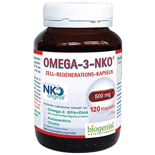 Biogenial Omega-3-NKO Krillöl mit EPA und DHA Cover