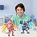 YEIBOBO ! 2-in-1 Flying Dragon Robot Transforming Toys (Blue Freeze Devil)