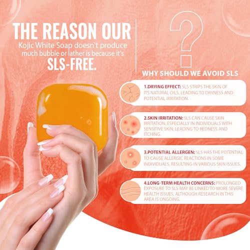 Koji White KWKS Pure Kojic Acid Skin Brightening Soap thumb #5