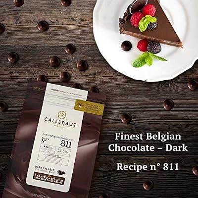 Dark Couverture 54.5% - Callets - 22 Lbs, Gluten Free, Kosher