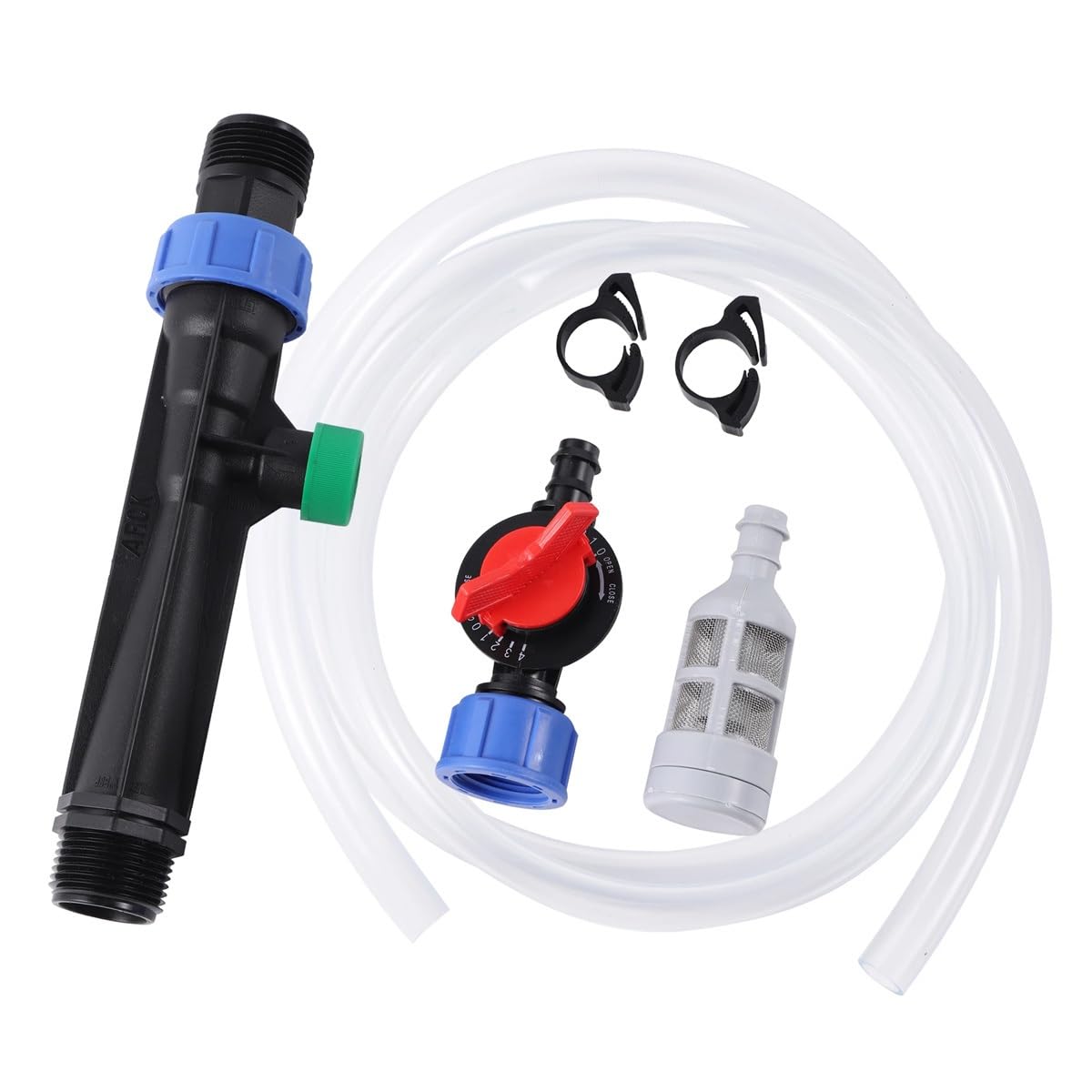 Inyector de fertilizante automático, Kit de fertilización Venturi de rosca macho de 1 "/1,5"/2 ", accesorio de aspersor de riego de jardín(2 Inch)