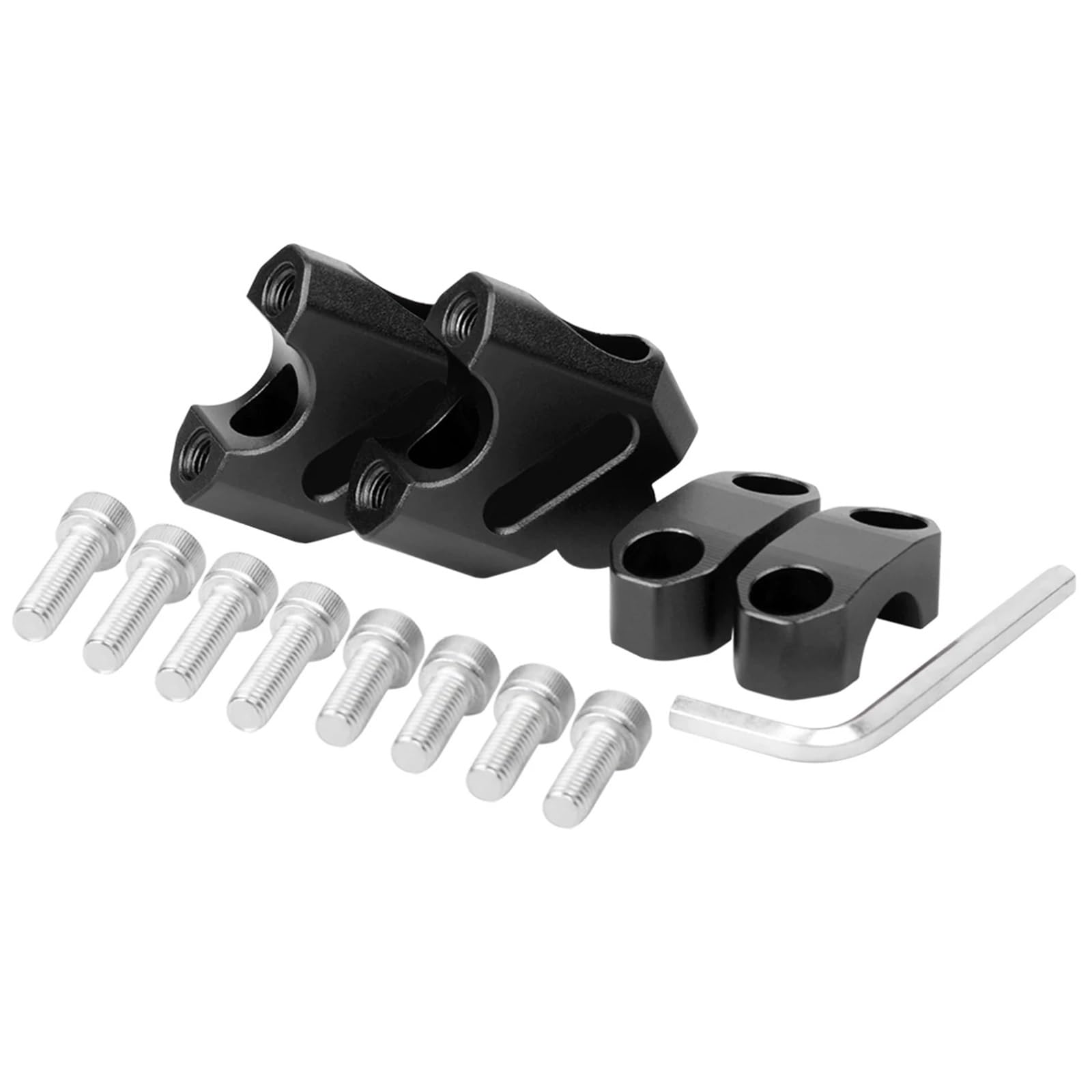 Rehausseur guidon moto 22mm pour un confort de conduite optimal - 6