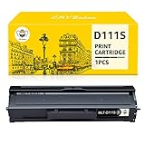 Qué hay en la caja: Reemplazo de cartuchos de toner compatibles para Samsung MLT D111S 111S (1 Negro)