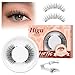 Higu clace Ciglia finte magnetiche naturali, ciglia finte magnetiche con...