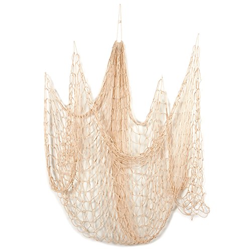 Fishing Net, Nautical Theme Party Decorations (79 x 60 in.)
