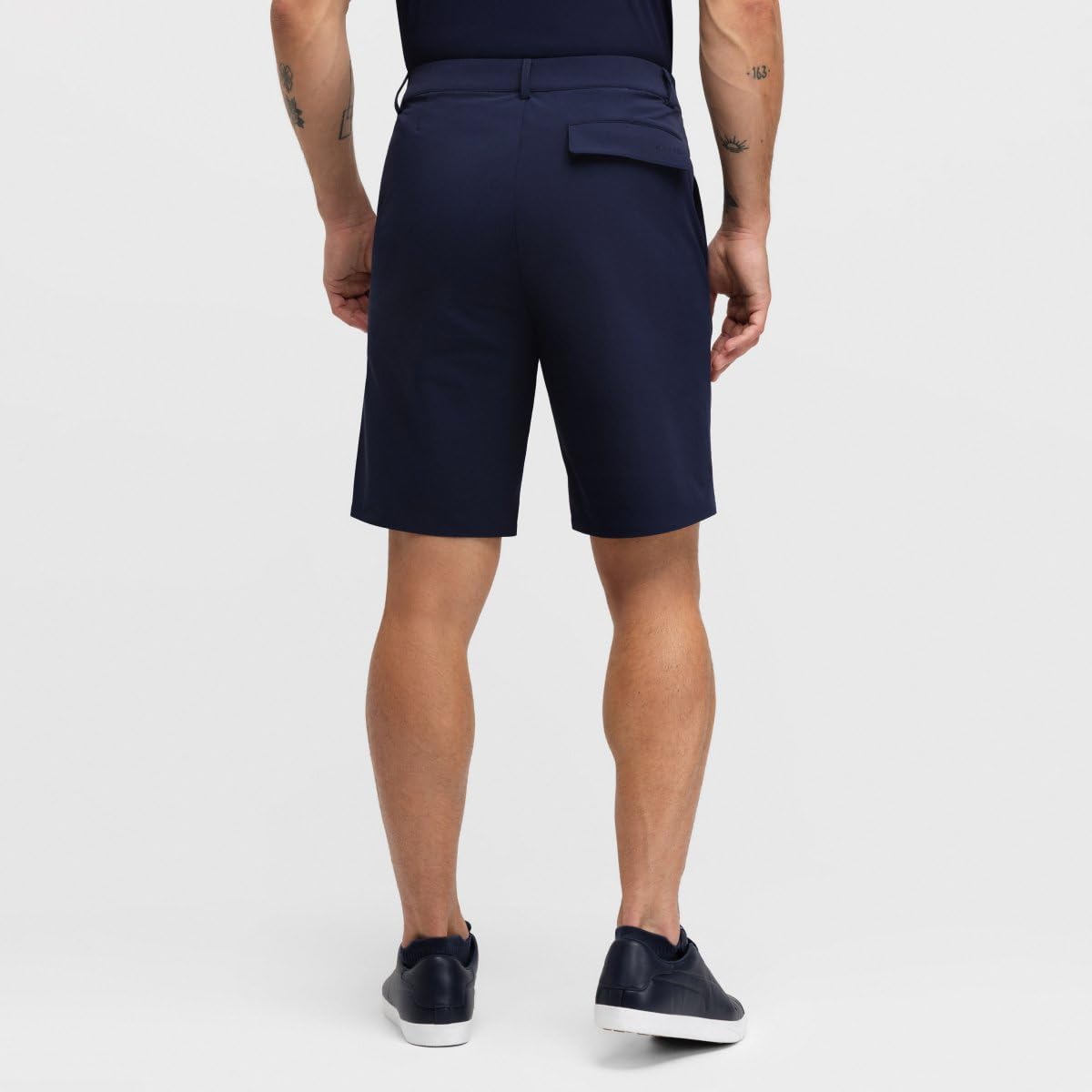 SIROKO - Pantaloncini da golf Belfry Navy