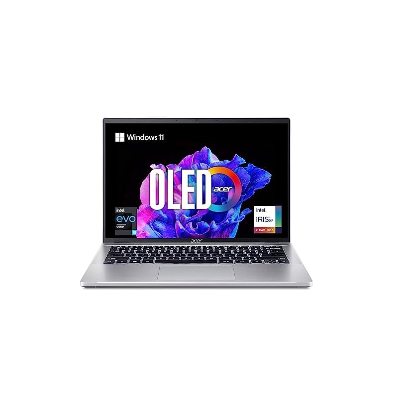 Acer Swift Go OLED Display Thin and Light Premium Laptop Intel Core i5 13th Gen (16GB/ 512 GB SSD/Windows 11 Home/MS Office Home and Student) Sunshiny Gold, SFG14-71, 35.56 cm (14.0 Inch)