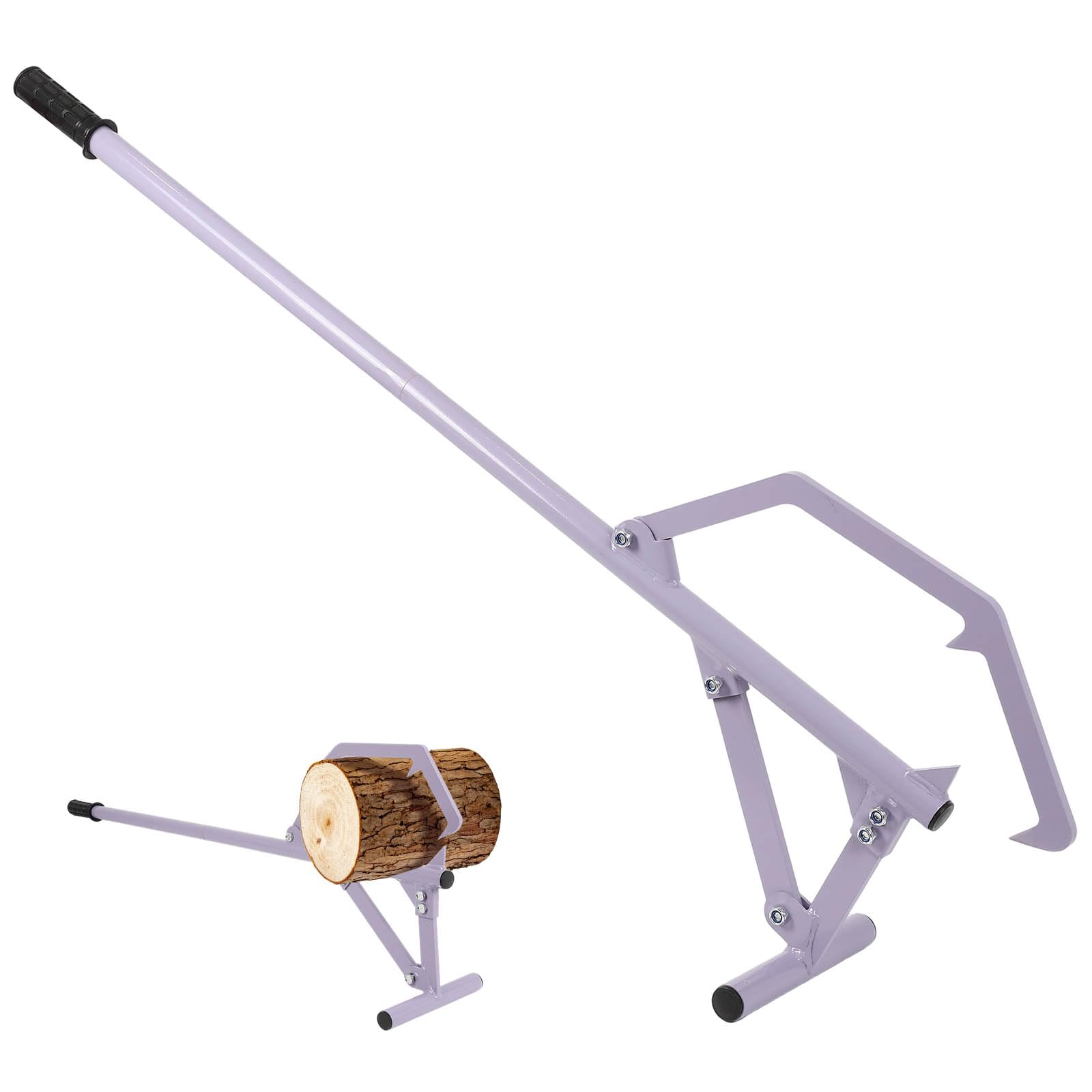 50.8" Timberjack Log Roller Lifter, Long Handle Log Roller Tool up to 25in