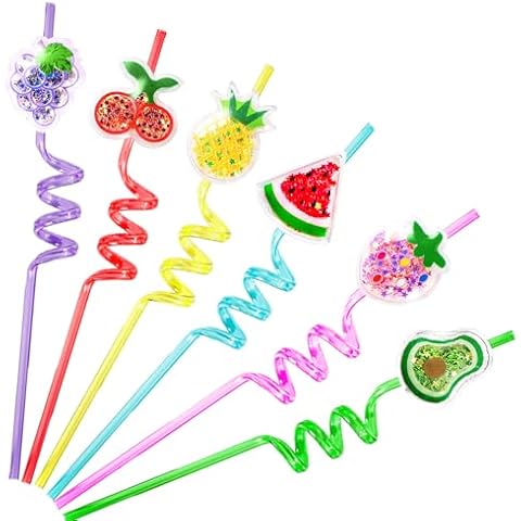 24 Pink Girl Straws Party Favors Princess Birthday Supplies Decor Drinking Straws Goodie Gifts for Girls Kids Baby Themed Birthday Party Supplies, Reusable Party Straws Decorations+2 Cleaning Brushes Cover