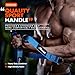 Cable Machine Handles, Replacement Fitness Equipment for Pilates,Yoga, Strength Trainer, Pull Down Workout Accessories, Exercise Handle for Pulldowns, Chest flys, Shoulder Exercises, tricep Workouts