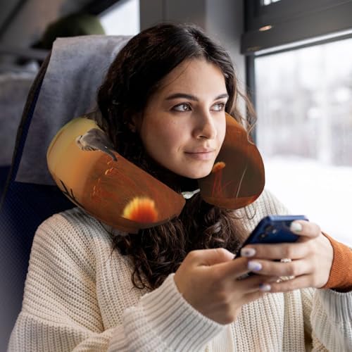 Almohada de viaje de espuma viscoelástica tamaño único miniatura 6