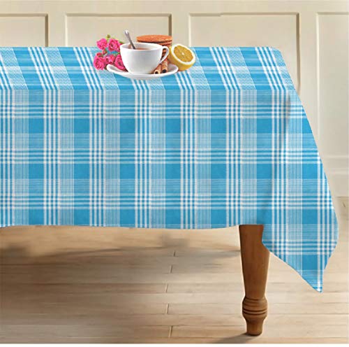 Image of AIRWILL, 100% Cotton Self Designed 4 Seater Table Cloth, Pack of 1 pc.