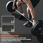 Large Exercise Mat 8'x5'|12'x6' Workout Mat for Home Gym Mats Exercise Heavy Duty Gym Flooring Fitness Mat Large Yoga Mat Cardio Mat for Weightlifting, Jump Rope, MMA, Shoe-Friendly - Image 5