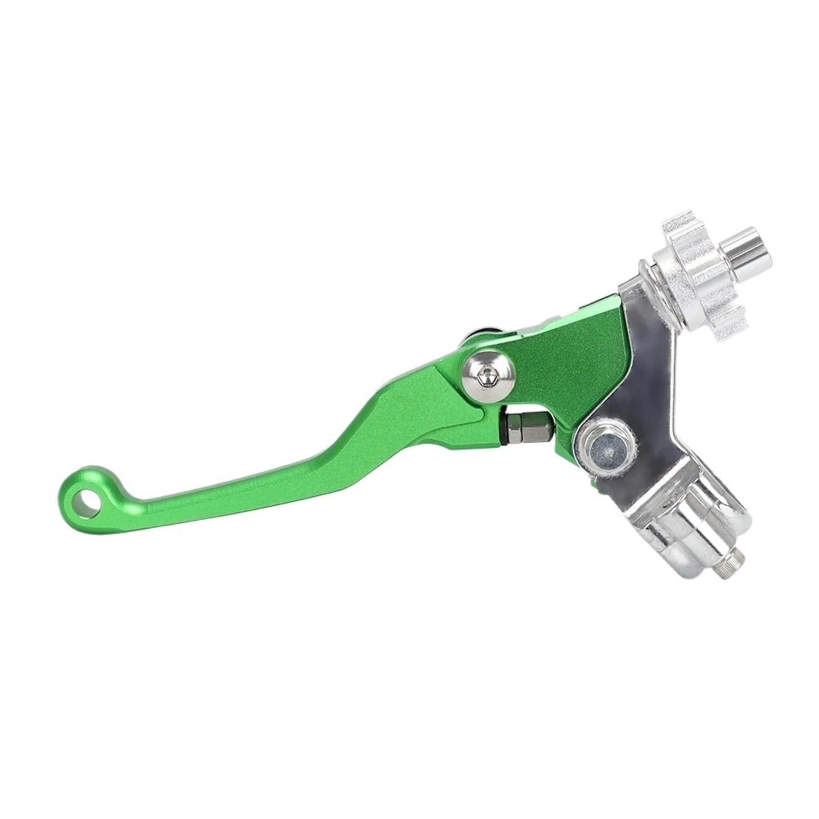 OUVECR Motorbike Brake Levers for Kawasaki KX60 KX65 KX80 KX85 KX100 KX112 KX125 KX250 F/R KX300 KX450 KX500 Clutch Lever Handle(Green)