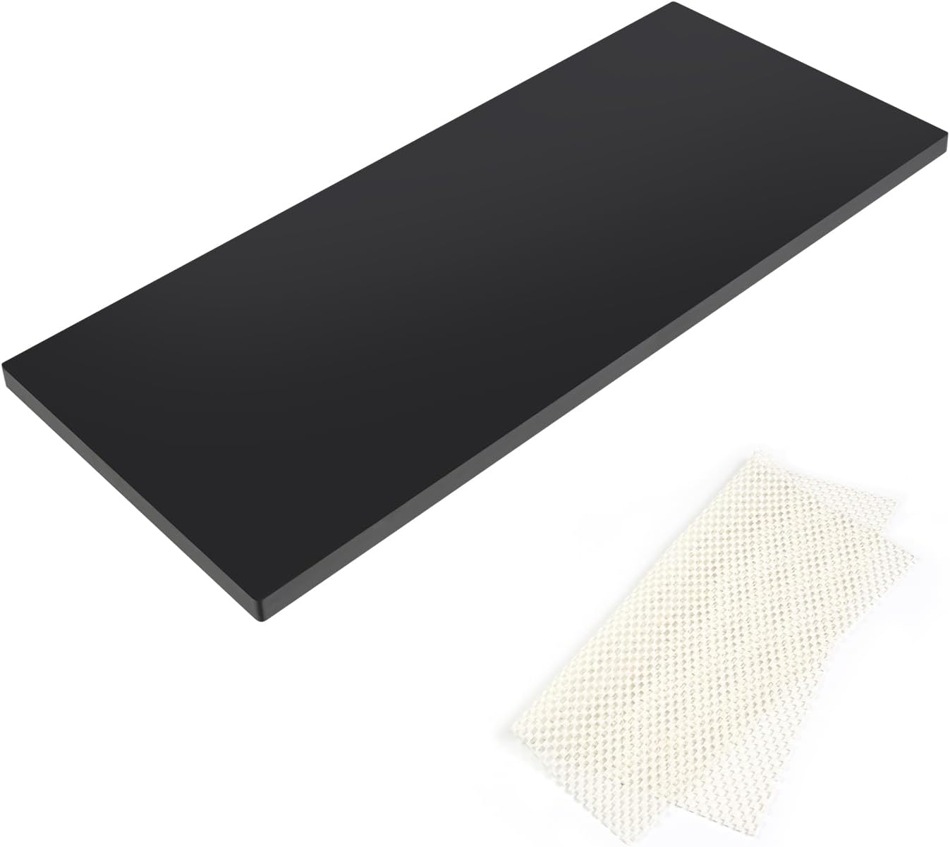 SCOTTCHEN Large Flat Float Plate Glass for Scary Sharp Sharpening System 10-1/4in W x 11-13/16in L x 8mm T, with Anti-slip mat-1pcs