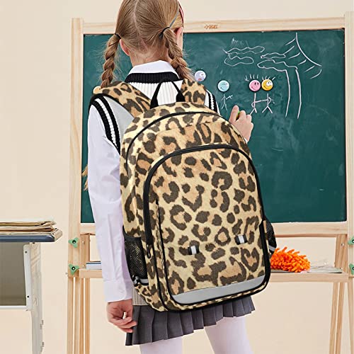 Sac à dos léopard cool et résistant pour préado de 10-12 ans - 7