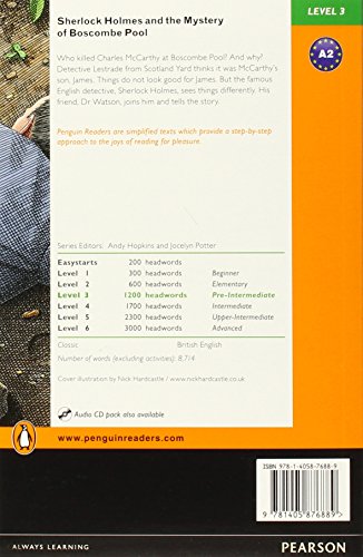 Level 3: Sherlock Holmes and the Mystery of Boscombe Pool (Pearson English Graded Readers) - Image 2