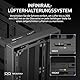 CORSAIR Frame 4000D Modulares Mid-Tower ATX PC-Gehäuse – Hoher Luftstrom, InfiniRail™ Ventilator-Montagesystem, ASUS BTF, MSI Project Zero, Gigabyte Project Stealth – Schwarz