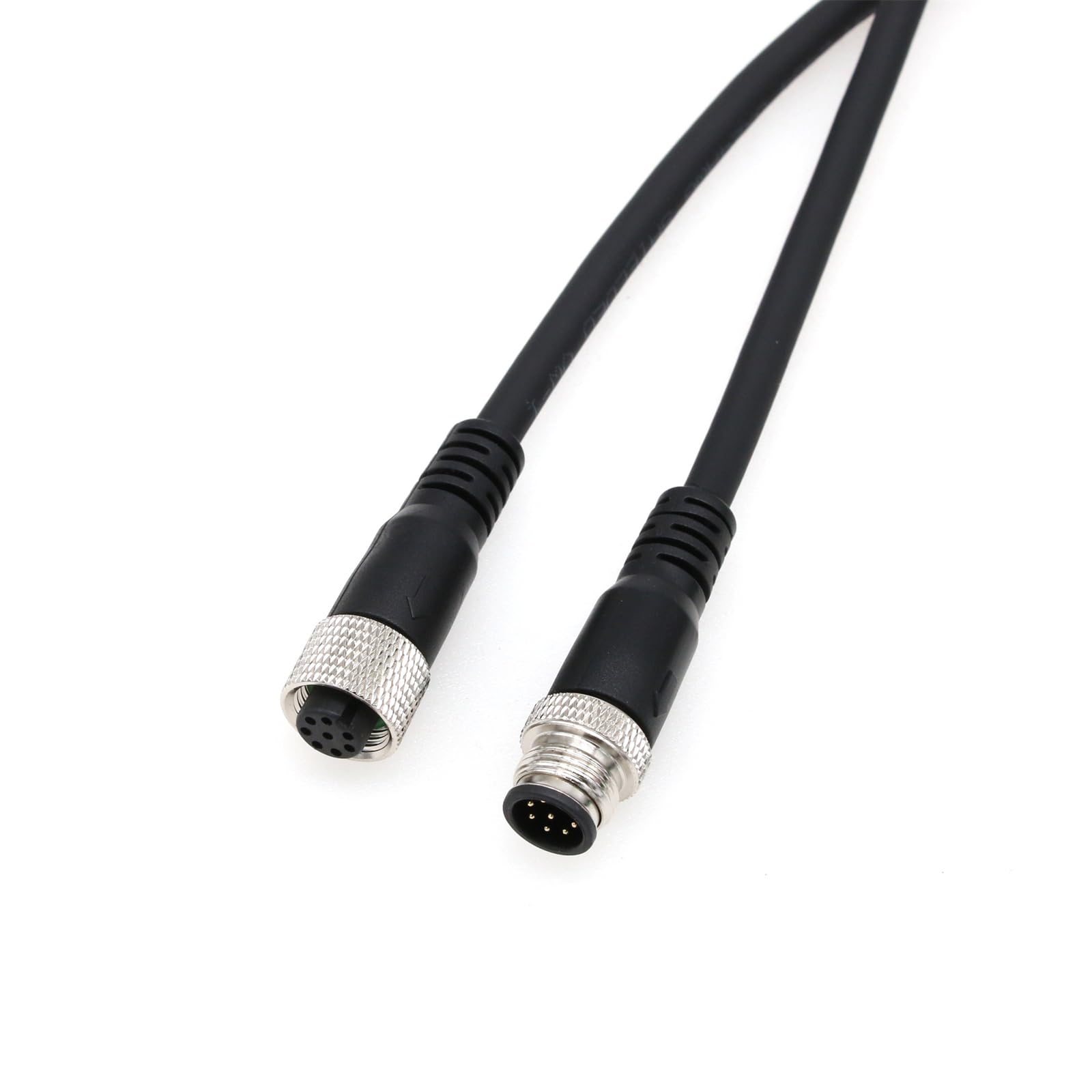 HangTon Cavo codificato M12 A femmina a 8 pin maschio a 8 pin per Cognex Sensor Camera Attuatore industriale Profibus Automation 5M
